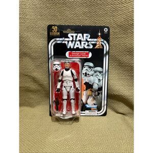 Kenner Star Wars Black Series 50th George Lucas Stormtrooper Action Figure 2022